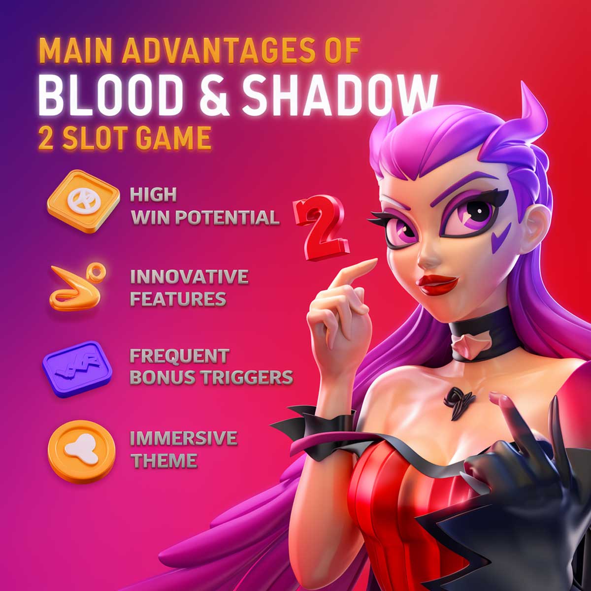 Blood & Shadow 2 slot machine game